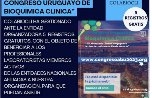 XIV CONGRESO COLABIOCLI BIOQ CLIN