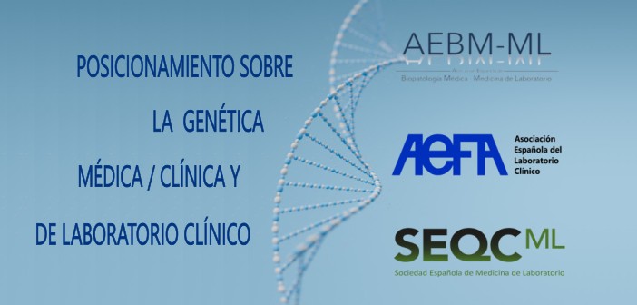 POSICIÓN SOBRE GENÉTICA DE AEBM-ML AEFA y SEQC-ML